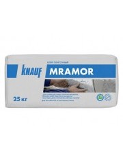 Клей плиточный КНАУФ Мрамор белый 25 кг